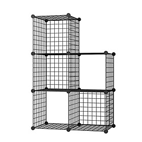 Mua Kệ lưới thép lắp ghép 5 ô  kệ sách  kệ trang trí  kệ đa năng  bền đẹp  chắc chắn