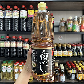 Nước Dùng Dashi Nhật Bản (Ninben) 1.8 Lít - Shiro Dashi - Nấu súp Udon, Oden, trứng Chawanmushi