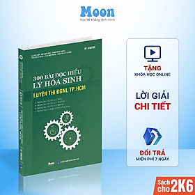 Đánh giá năng lực DHQG HCM, Sách 300 Bài  hiểu Lý Hoá Sinh luyện thi ĐGNL 2024