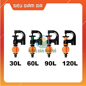 Mua Giá sỉ Bịch 100 Béc tưới G5 cải tiến có van tưới gốc chống côn trùng