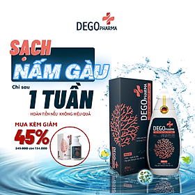 Hình ảnh Dego Pharma - Dầu gội sạch vảy gàu mảng trắng, hết ngứa chiết xuất thiên nhiên từ vỏ cây Zizyphus, sản xuất theo tiêu chuẩn và dưới sự giám sát của công ty dược phẩm Châu Âu (80ml)