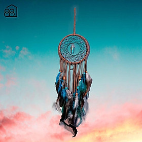 Dream Catcher Vòng Đuổi Bắt Giấc Mơ Đính Lông Vũ Decor Trang Trí Phòng Đẹp Mắt