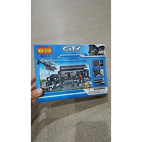 COGO - Mô hình Xe cảnh sát (8in1)