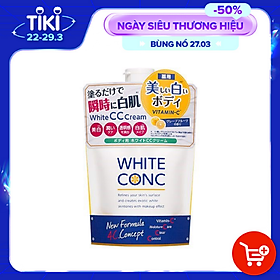 Kem Dưỡng Trắng Da Toàn Thân CC Cream White Conc - Túi 200g