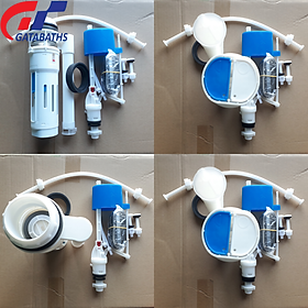 Mua Bộ xả bồn cầu két rời cao cấp Chấn Hùng CH4930  phụ kiện bồn cầu cao cấp dùng cho bệt két rời TOTO  INAX  VIGLACERA