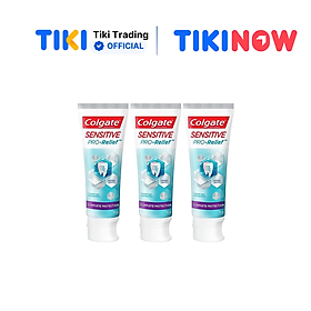 Bộ 3 Kem đánh răng Colgate Sensitive ngăn ê buốt và bảo vệ toàn diện 110g/tuýp