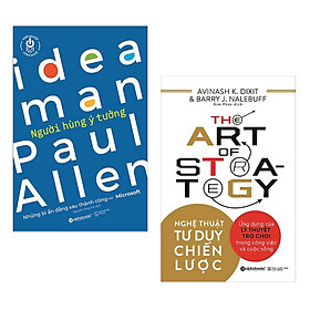 Combo Sách Kinh Doanh Hay : Ideal Man Người Hùng Ý Tưởng + The Art Of Strategy - Nghệ Thuật Tư Duy Chiến Lược - Tặng Kèm Postcard HAPPY LIFE