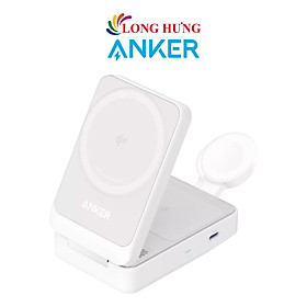 Mua Đế sạc không dây Anker MagGo Wireless 3 in 1 Foldable B2557 - Hàng chính hãng