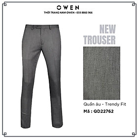 OWEN - Quần âu nam Owen dáng ôm TRENDY trẻ trung 100% Nano màu xám 22762 - quần tây Owen