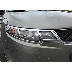 Bộ Ốp Viền Đèn Pha Hậu Cho Kia Forte