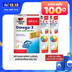 Combo bổ sung vitamin, khoáng chất