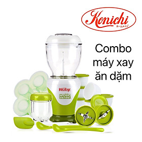 Mua   5442-Nuby   Bộ combo máy xay ăn dặm Nuby - Hàng chính hãng