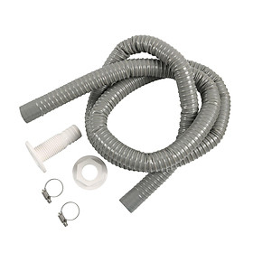 Bilge Pump Installation , Marine Bilge Pump Hose, thru Hull & Clamps, 1-1/8-inch Dia Plumbing , Boat Bilge Water Pump Heavy Duty