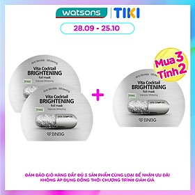 Mặt Nạ BNBG Vita Cocktail Brightening Foil Mask Sáng Da 30ml