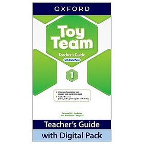 Sách ngoại văn: Toy Team 1 - Teacher's Guide With Digital Pack - Oxford University Press