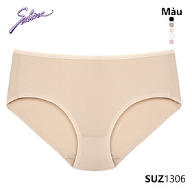 Quần Lót Lưng Cao Vừa Cạp Cao Màu Trơn Panty Zone By Sabina SUZ1306