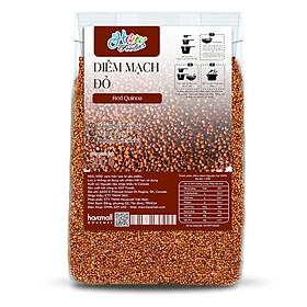 Hình ảnh Hạt Diêm Mạch Đỏ Havafoodies Túi 500g – Red Quinoa