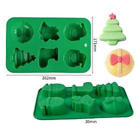 Mua Khuôn Silicon Làm Bánh Kẹo Socola Giáng Sinh Noel