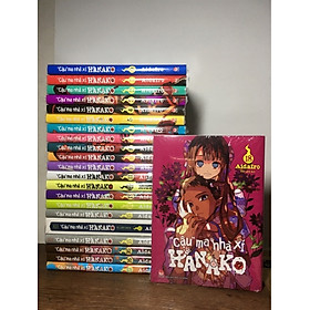 Sách - "Cậu" ma nhà xí Hanako (combo 21 cuốn gồm tập 0-14 tái bản, tập 15 bản in đầu với 2 phiên bản, tập 16 bản in đầu với 2 phiên bản bookmark, tập 17-18 bản in đầu)