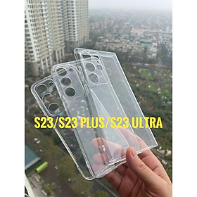 Ốp lưng silicon GOR cho Samsung Galaxy S23 Ultra , S23 Plus, S23 có gờ bảo vệ camera Hàng nhập khẩu