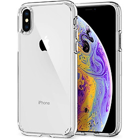 Ốp Lưng Kính Cường Lực Trong Suốt, Viền Máy Dẻo Dành Cho Iphone X / XS/ XS Max / XR /  7 8 PLus Hàng Chính Hãng Helios