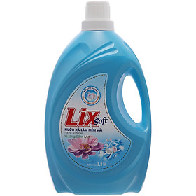 Nước Xả Vải Lix Soft Hương Sớm Mai 3.8L