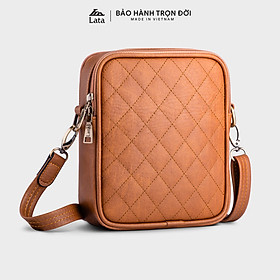 Túi Lata ( Thời trang nữ đi chơi size 17 - Túi đeo chéo da HN91 )