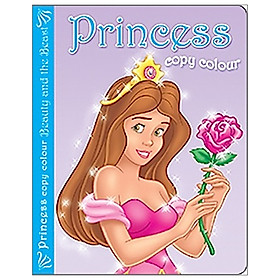 [Download Sách] Princess Copy Colour: Beauty & The Beast