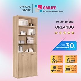 Mua Tủ để tài liệu bằng gỗ thiết kế hiện đại kiểu dáng nhỏ gọn SMLIFE Orlando