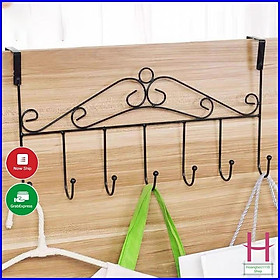Mua Móc Treo Quần Áo Sau Cửa 7 Chấu Bằng Thép Không Gỉ Gọn Gàng Tiện Dụng { H }
