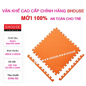 Thảm Xốp Ghép lót sàn 30x30 cm Korea miếng dày tấm trải sàn cho bé vân gỗ gấp gọn xpe