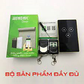 Mua Công tắc Cửa cuốn Wifi thông minh Hunonic   Điều khiển từ xa qua điện thoại Hàng Chính Hãng