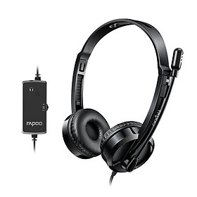 Mua Tai Nghe Có Dây Rapoo H120 - Jack USB - Hàng Chính Hãng