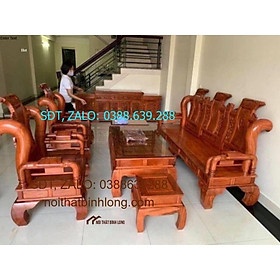 Bộ bàn ghế gỗ gụ Tần Thủy Hoàng