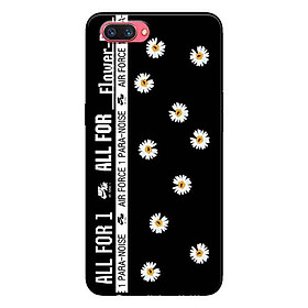 Ốp Lưng in cho Oppo A3s, Realme C1 Mẫu Hoa Cúc x Air - Hàng Chính Hãng