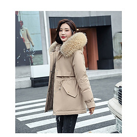 Áo khoác bông dày mùa đông phong cách Hàn Quốc mã A25-811