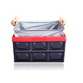 Hộp Đựng Đồ Hình Chữ Nhật Đa Năng Cao Cấp Trên Xe Ô Tô 