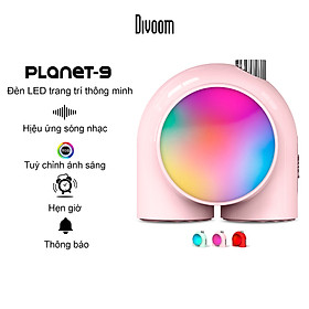 Mua Đèn LED trang trí để bàn không dây thông minh Divoom Planet-9 16M màu LED RGB tuỳ chỉnh  tích hợp Micro - HÀNG CHÍNH HÃNG