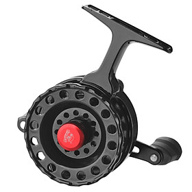 Fly Fishing Reel Wheel with High Foot Smooth Plastic Fishing Reels for Ice Fishing Flies Raft Fishing