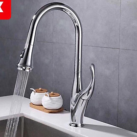 Mua Vòi rửa bát dây rút thiên nga nhả ngọc CHINOX cao cấp