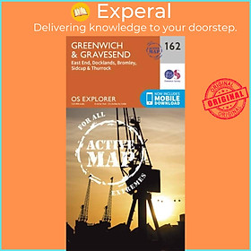 Sách - Greenwich and Gravesend by Ordnance Survey (UK edition, paperback)