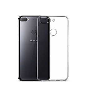 Ốp lưng silicon dẻo trong suốt dành cho HTC Desire 12+ Plus siêu mỏng 0.5 mm