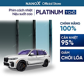 Mua Phim cách nhiệt ô tô 7 chỗ gói cao cấp siêu cách nhiệt NanoX Platinum