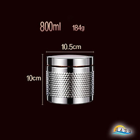 Mua Hộp Đựng Trà Cafe Đồ Khô Và Ngũ Cốc Inox Có Nắp Cao Cấp Đạt Chất Lượng Đức SSGP