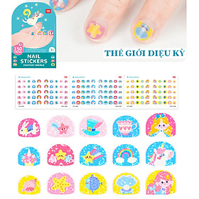 Đồ chơi Dán Móng Tay và Hình Xăm Nail Stickers and Tatoos Chính hãng TOI