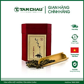 Hộp Trà Oolong Thuần Đỏ 100G 300G Cao Cấp - Chính hiệu TÂM CHÂU BẢO LỘC