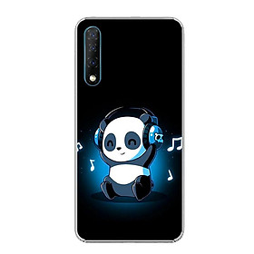 Ốp lưng dẻo cho Vsmart Live - 0334 PANDA05 - Hàng Chính Hãng