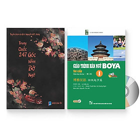 [Download Sách] Combo 2 sách: Trung Quốc 247: Góc nhìn bỡ ngỡ (Song ngữ Trung - Việt có Pinyin) + Giáo Trình Hán Ngữ BOYA Quyển 01 – Sơ Cấp – Giáo trình tự học tiếng Trung BOYA cho người mới bắt đầu + DVD quà tặng