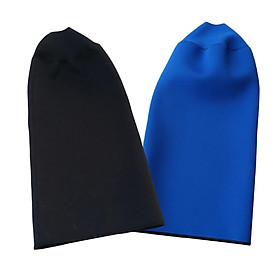 2Pack Scuba Diving Tank Protector Snorkeling - Black+Blue