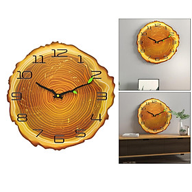 12inch Non-ticking Silent Wall Clock Quiet Quartz Clock Battery Operated for Home Office